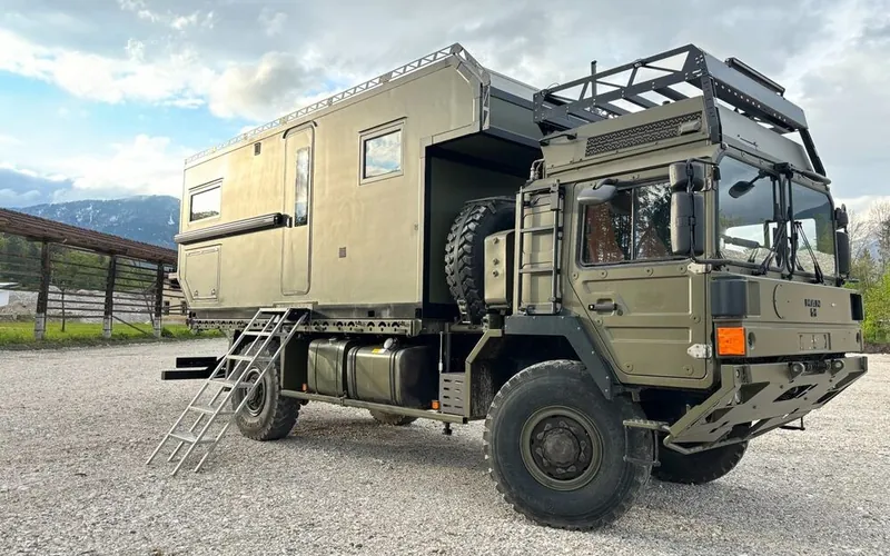 Adventure Truck Slovenia landing page